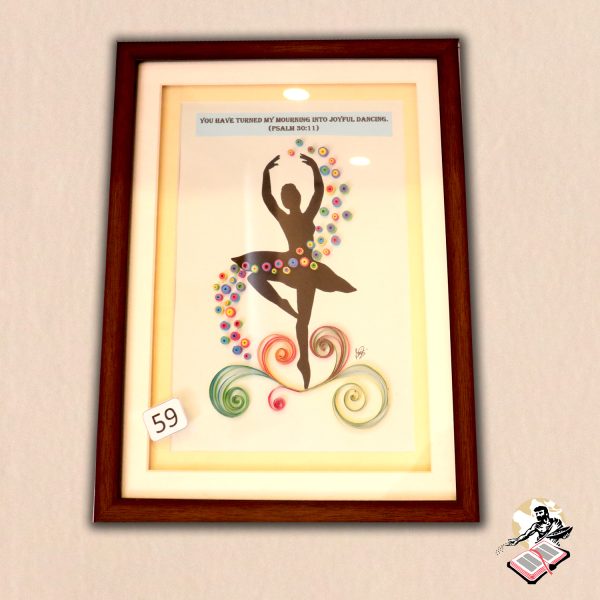 BOOKSHOP – GIFT ITEMS – QUILING FRAME LIZA – 03 – 01
